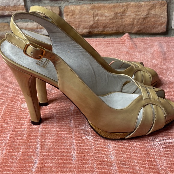 Stuart Weitzman patent leather 5in heels Made in Spain size 9M CW97894 - Picture 8 of 13